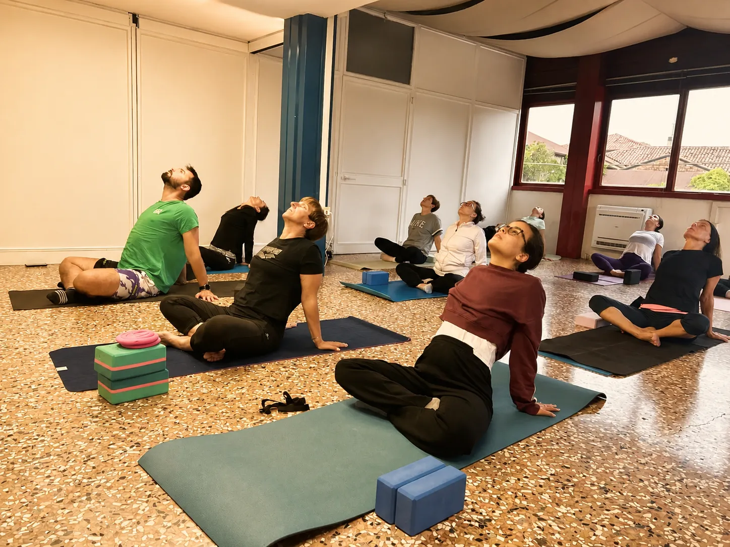 Lezione di Yoga a Stra